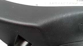 Lower right rear pillar trim for Mercedes GLC 16-22, black, with plug, scratches, broken mount