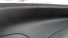 Lower right rear pillar trim for Mercedes GLC 16-22, black, with plug, scratches, broken mount