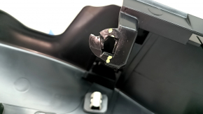 Lower right rear pillar trim for Mercedes GLC 16-22, black, with plug, scratches, broken mount