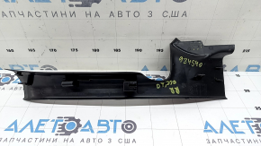 Rear right door sill trim for Mercedes GLC 16-20, black, broken fastening, torn fastening, scratches