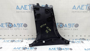 Lower right center pillar trim Mercedes GLC 16-20 black, scratches