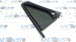Door glass triangle with seal rear right Mercedes GLC 16-22 tinted with overlay