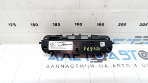 Climate control control 2 row of seats Mercedes GLC 16-20 scratches
