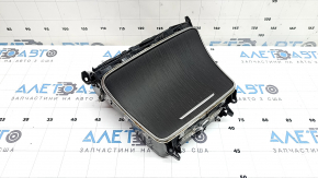 Mercedes GLC 20-22 center console pocket box, black structural wood