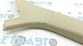 Right front pillar trim Audi Q5 80A 18-25 beige, dry-cleanable