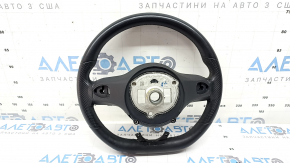 Naked steering wheel Mercedes GLC 20-22 black leather with perforation, AMG pkg, scratches