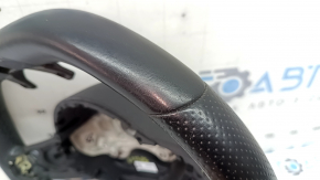 Naked steering wheel Mercedes GLC 20-22 black leather with perforation, AMG pkg, scratches