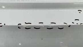 Bare rear bumper, upper part, Audi Q5 80A 21-25, for parking sensors, white, cracks, scratches