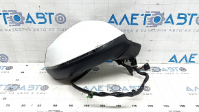 Right side mirror assembly Audi Q5 80A 18-25 15 pins, auto-dimming, turn signal, BSM, heated, white