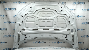 Bare hood Audi Q5 80A 18-25 aluminum, white LS9R