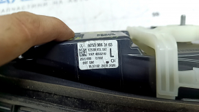 Interior tailgate light, left, Mercedes GLC 20-22 LED, tinted, film worn
