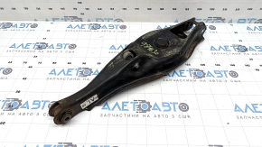 Lower control arm under the rear left spring Honda Accord 18-22 2.0 hybrid with rod, rusty, cut off nut, torn silent block on rod