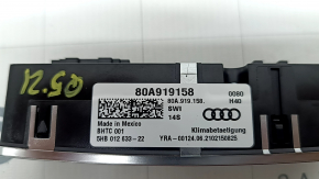 Rear climate control control Audi Q5 80A 18-25 stains on glass