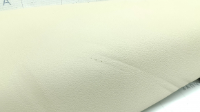 Side bolster of the 2nd row of seats, right, Audi Q5 80A 21-24, beige leather, wrinkled, dry-cleanable