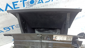 Lower central front panel pocket box Nissan Ariya 23-26 black, electric, scuffed