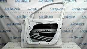 Bare front right door of Mercedes GLC 16-22 SUV, white 149, dented, scratches