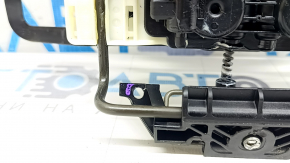 Lumbar support for the driver's seat of the Audi Q5 80A 18-24 with motors, the fasteners are broken