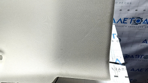 Headlining for Nissan Ariya 23-26 with panoramic windows, gray, dry-cleanable, creases