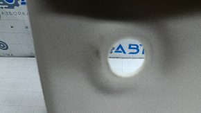 Headlining for Nissan Ariya 23-26 with panoramic windows, gray, dry-cleanable, creases
