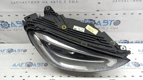 Front right headlight assembly for Mercedes GLC 20-22 LED with seal, for polishing