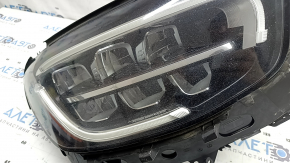 Front right headlight assembly for Mercedes GLC 20-22 LED with seal, for polishing