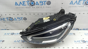 Front left headlight assembly Mercedes GLC 20-22 LED with seal, for polishing