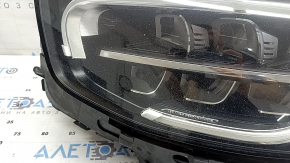 Front left headlight assembly Mercedes GLC 20-22 LED with seal, for polishing