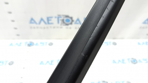 Left windshield molding Audi Q5 80A 18-25 black matte, scratches