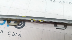 Rear bumper central molding Audi Q5 80A 21-25 chrome, scratches, broken fasteners