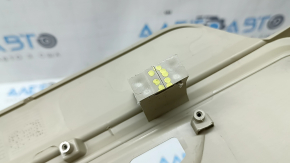 Right side passenger seat trim for Audi Q5 80A 18-25, beige, scratches, crack in mount, needs cleaning