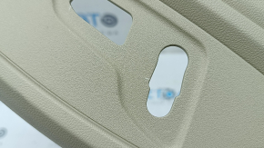 Right side passenger seat trim for Audi Q5 80A 18-25, beige, scratches, crack in mount, needs cleaning