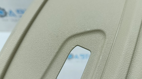 Right side passenger seat trim for Audi Q5 80A 18-25, beige, scratches, crack in mount, needs cleaning