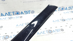 Rear spoiler trunk door right trim Audi Q5 80A 18-25 black gloss, worn