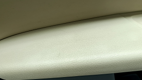 Door trim, front left card, Audi Q5 80A 21-25, black with beige, armrest and insert, beige leather, with handle, for seat memory, scratches, needs cleaning