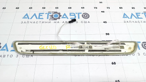 Front left outer door sill trim for Mercedes GLC 20-22, chrome with backlight, scratches, dents