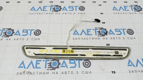 Front right outer door sill trim Mercedes GLC 20-22 chrome with backlight, scratches, dents