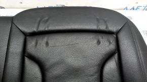 Rear seat cushion (2nd row) Audi Q3 8U 15-18 black leather, dents