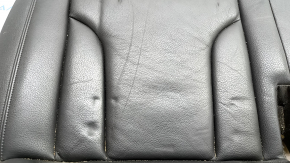 Rear seat cushion (2nd row) Audi Q3 8U 15-18 black leather, dents
