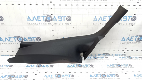 Lower left rear pillar trim Audi Q3 8U 15-18 black, scratches