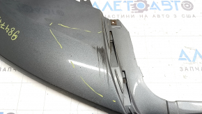 Front bumper lip for Audi Q3 8U 16-18 for a solid bumper, scratches
