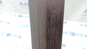 Door trim molding, rear right card, Audi Q5 80A 21-25, dark brown wood, scratches