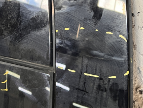 Sunroof assembly Ford Edge 19-24 panoramic, gray curtain, needs cleaning, front trim is broken