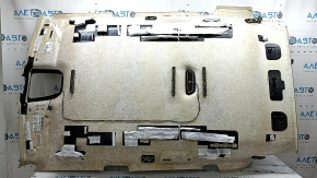 Headlining for Audi Q5 80A 18-25 without panoramic windows, beige, creases, needs cleaning
