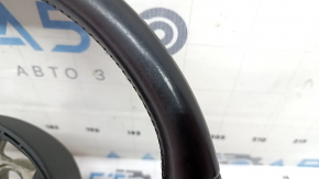 Bare steering wheel Audi Q3 8U 15-18 black leather, without buttons and trim, scratches