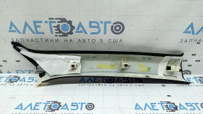 Upper left front pillar trim Audi Q3 8U 15-18 black, scratches