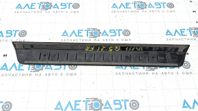 Outer front right threshold trim Audi Q5 80A 18-25 black with chrome, scratches