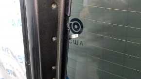 Bare trunk door with glass Audi Q3 8U 15-18 graphite LX7R, with a leash and a trapezoid