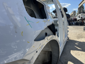 Quarter wing rear right Audi Q5 80A 18-25 on the body, white, dented, missing fragment