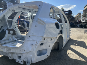 Quarter wing rear right Audi Q5 80A 18-25 on the body, white, dented, missing fragment