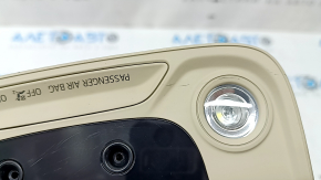 Front headlight assembly for Audi Q5 80A 21-25 without panoramic view, beige with SOS button, scratches